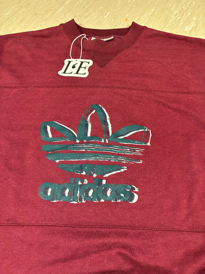 Vintage Men’s 90s Adidas Sweatshirt Size S