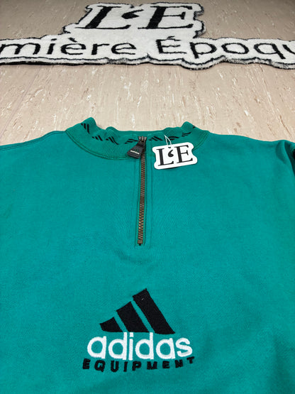 Vintage Men’s 90s  Adidas Equipment Blue Sweatshirt Size  M