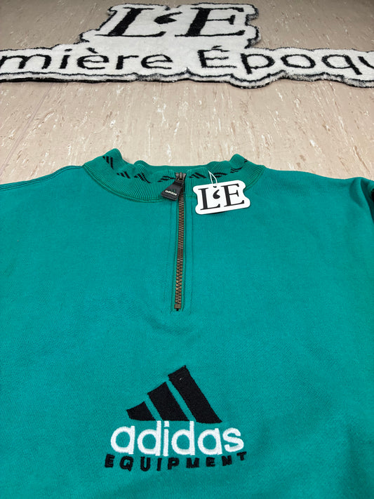 Vintage Men’s 90s  Adidas Equipment Blue Sweatshirt Size  M