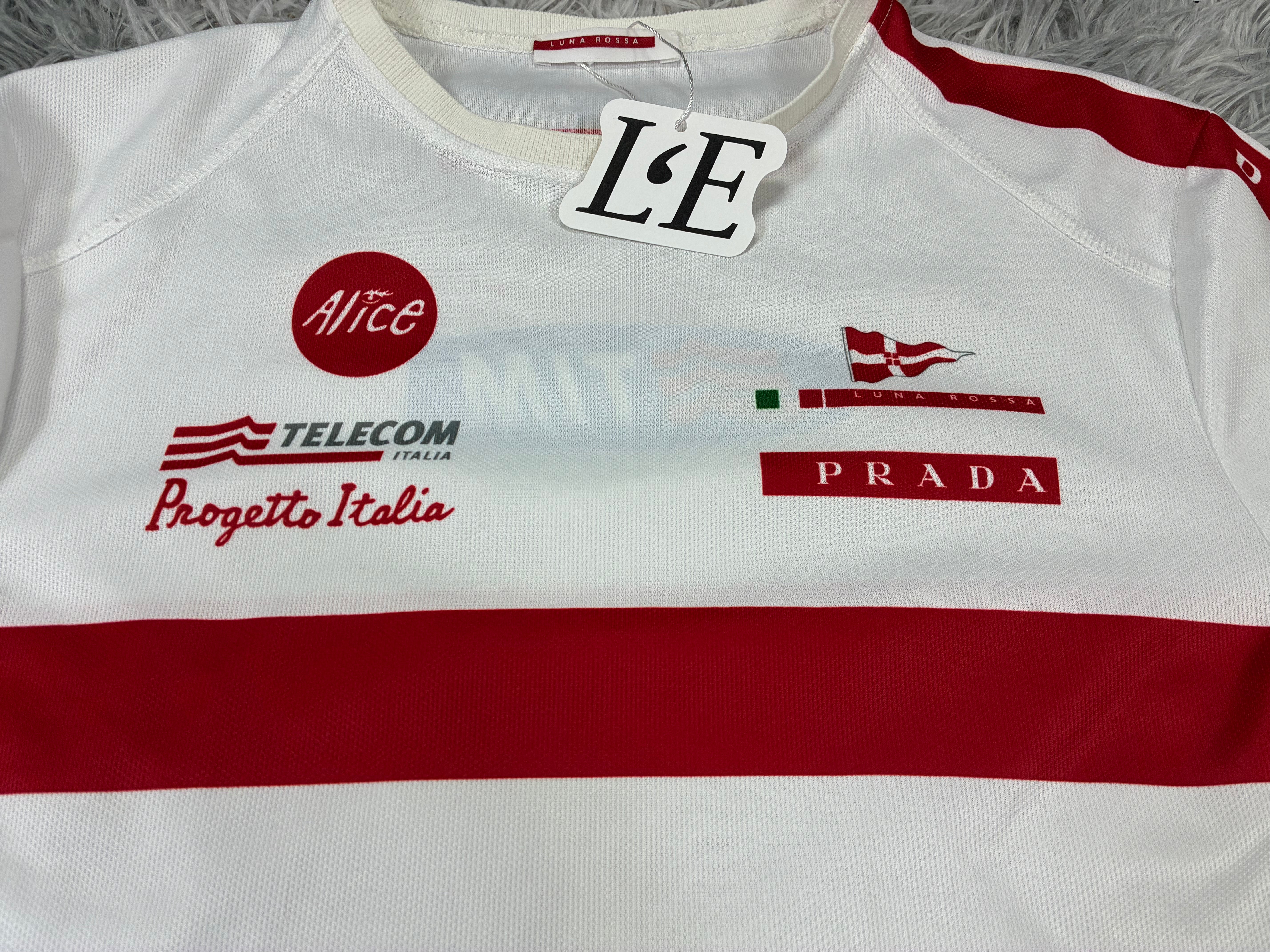 Mens Prada Luna Rossa 2006 American Cup Sailing T-Shirt Size M-L