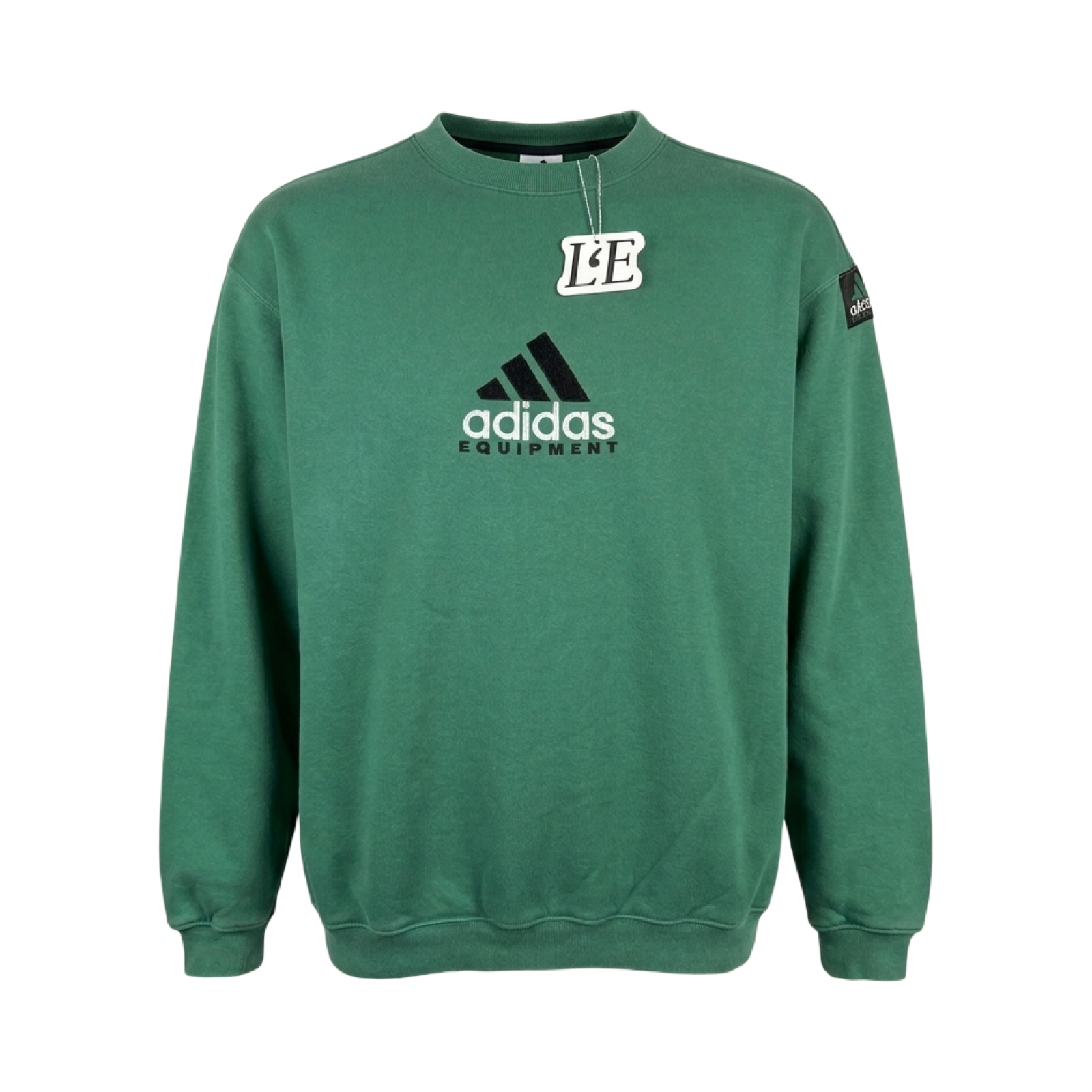Vintage Men’s 90s  Adidas Equipment Blue Sweatshirt Size  S-M