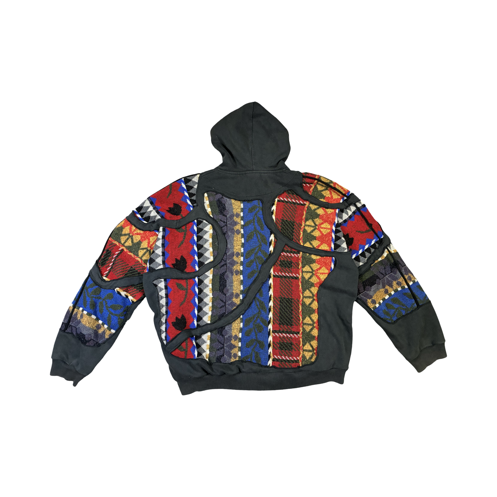 UPCYCLED Nike x COOGI Vintage Zip Hoodie Size M-L