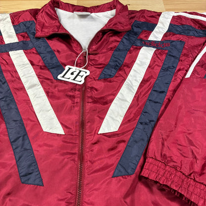 Mens 90s Adidas Track Jacket Size L-XL