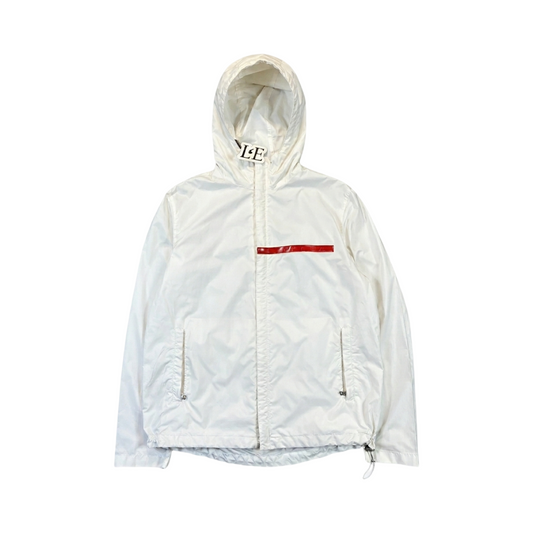 Mens Prada Nylon Red Tab Packable Jacket Size S-M