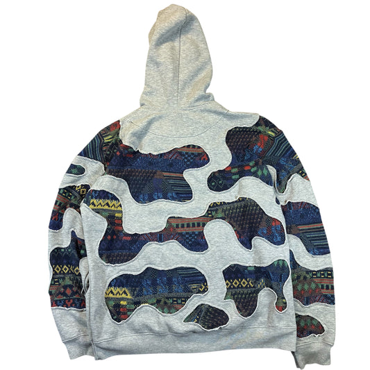 UPCYCLED Nike x Carlo Colucci Vintage Zip Hoodie Size M-L