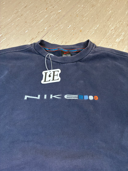 Nike Mens  Vintage 90s Centre Logo Sweatshirt Size XL
