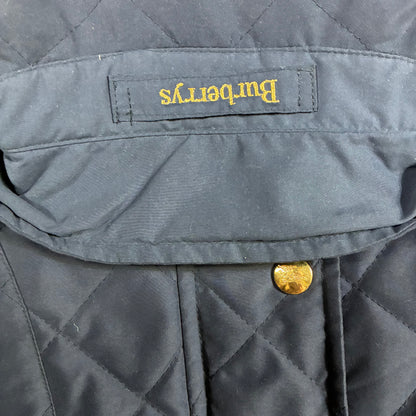 Women’s Burberrys  90s Vintage Quilted Jacket  Waterproof Black Size M