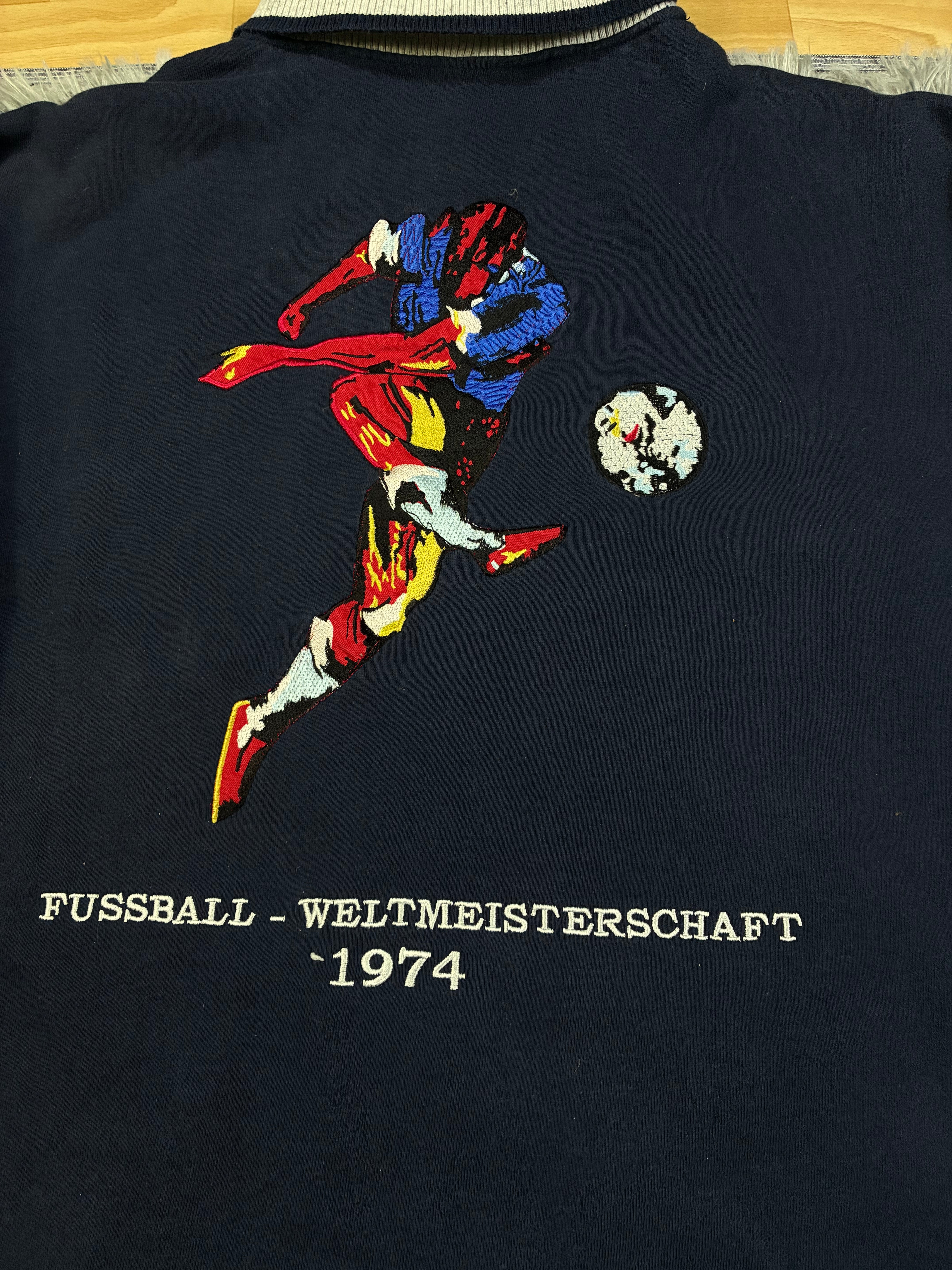 Mens Adidas WM 1974 Franz Beckenbauer Sweatshirt Size L - XL