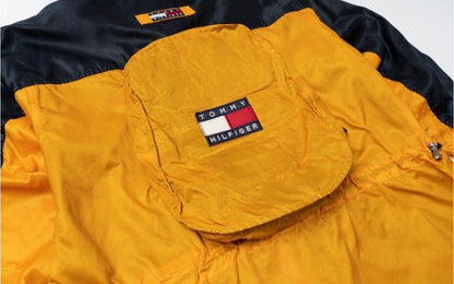 Womens  Vintage 90s Tommy Hilfiger Windbreak Jacket Bag Size S-M