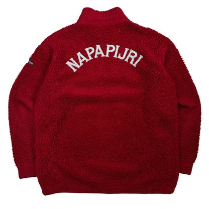 Napapijri fleece jacket back view