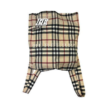 Womens Burberry Nova Check Full Zip Lightweight Packable Jacket Size M