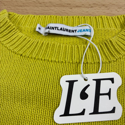 Yves Saint Laurent knit sweater size tag