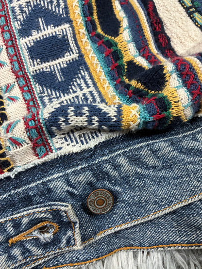 UPCYCLED! Levi's Denim Jacket  Handmade x COOGI Size M