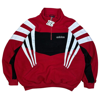 Mens Adidas  Vintage 90s Fleece Jacket Size XL