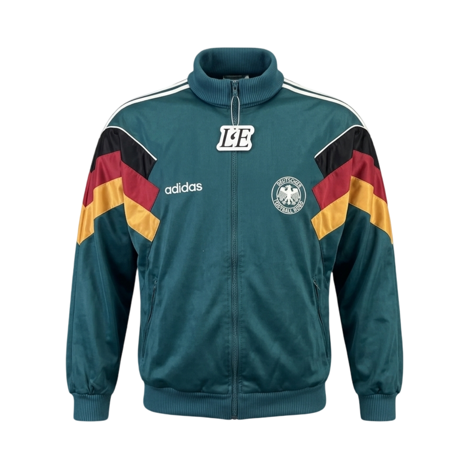 Vintage Adidas Germany Team Euro 1996 Track Jacket Size S-M