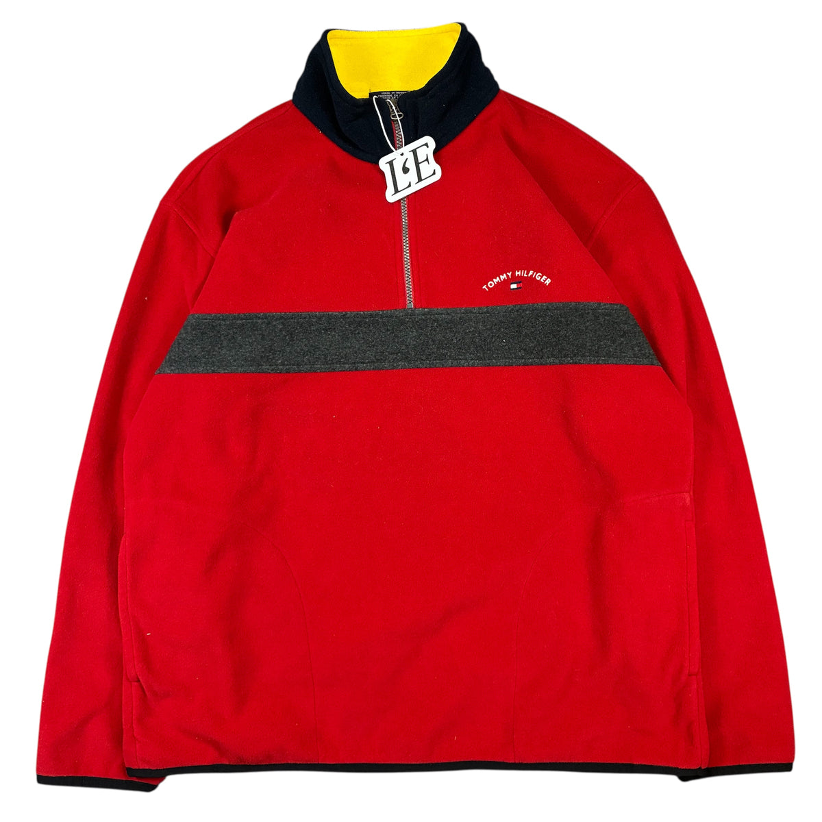 Tommy Hilfiger fleece back view