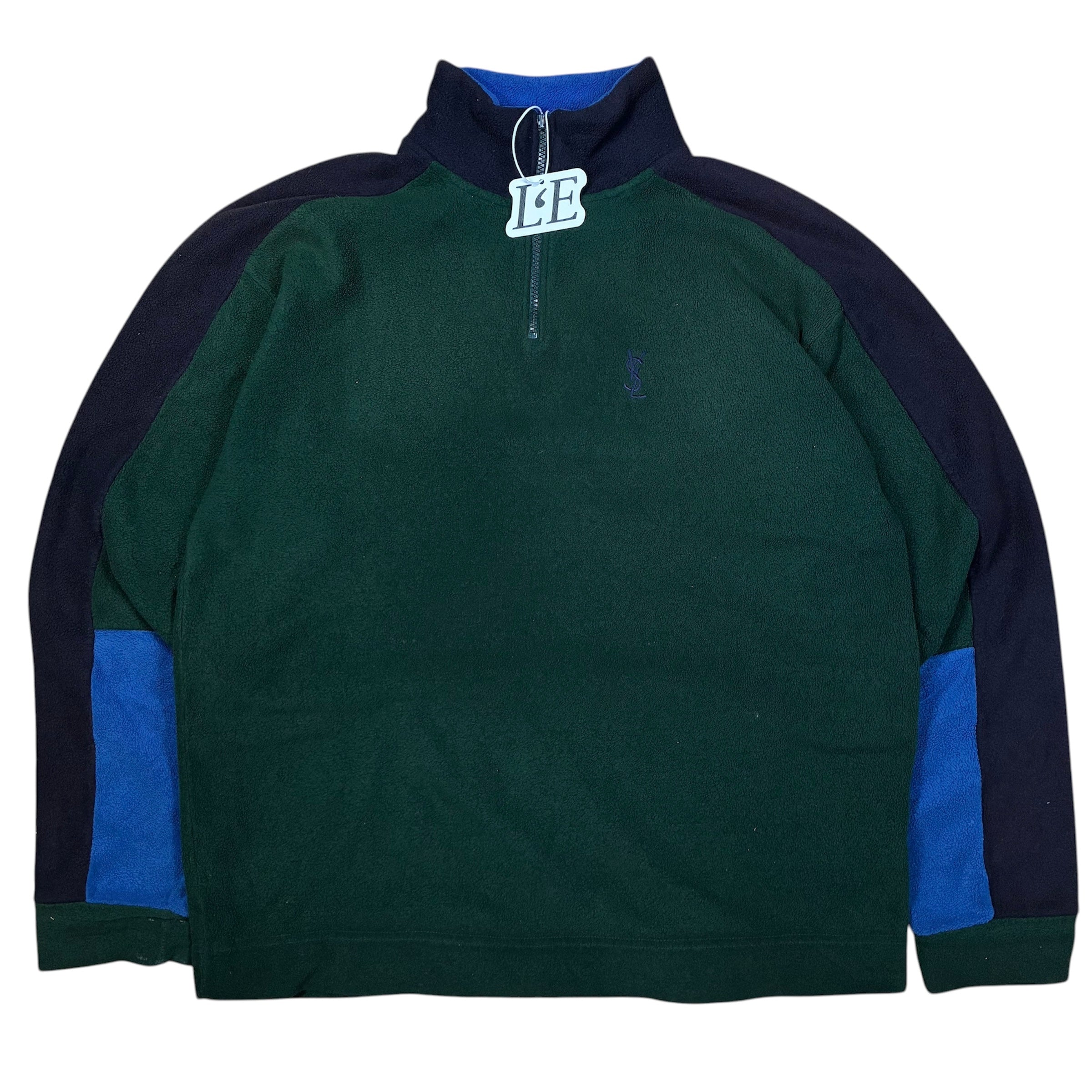 Mens Yves Saint Laurent Vintage Fleece Jacket Size L