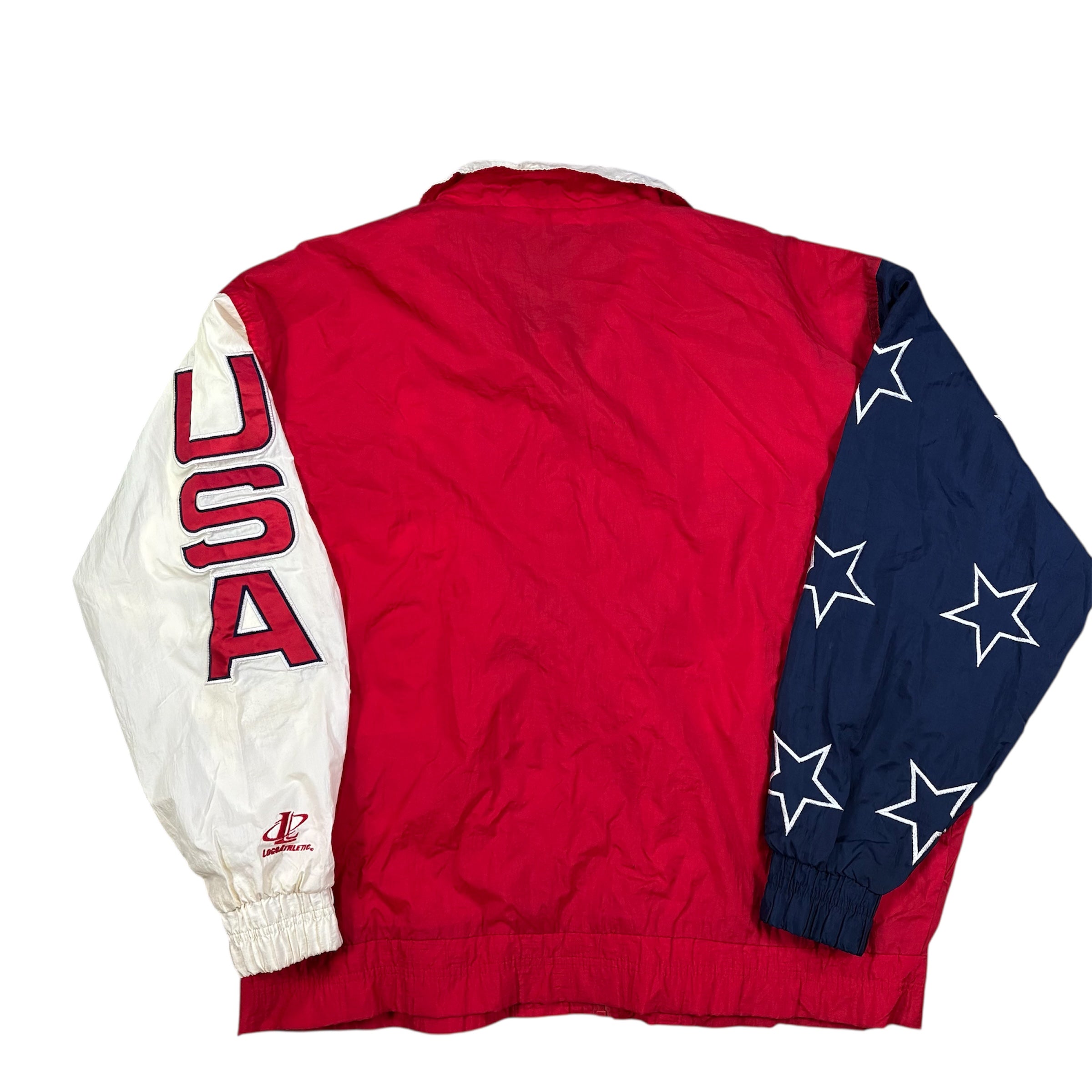 Mens Vintage 1996 OLYMPIC GAMES COLLECTION Atlanta 1996 USA Jacket Size L