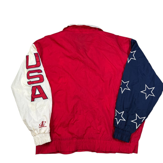 Mens Vintage 1996 OLYMPIC GAMES COLLECTION Atlanta 1996 USA Jacket Size L