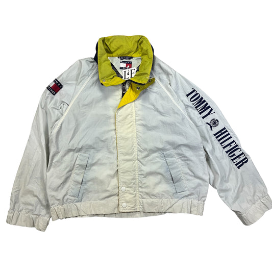 Vintage Tommy Hilfiger Windbreaker für Herren aus den 90ern Größe L