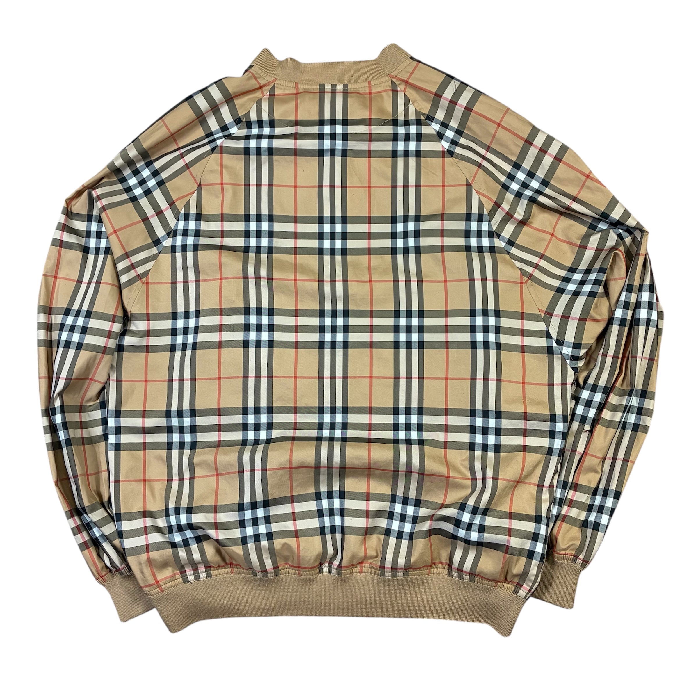 Men’s Burberry Golf Check Nova Jacket Size S-M