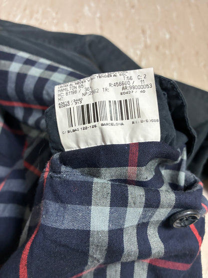 Mens Vintage 90s Burberrys England Harrington Jacket Nova Checked Size L
