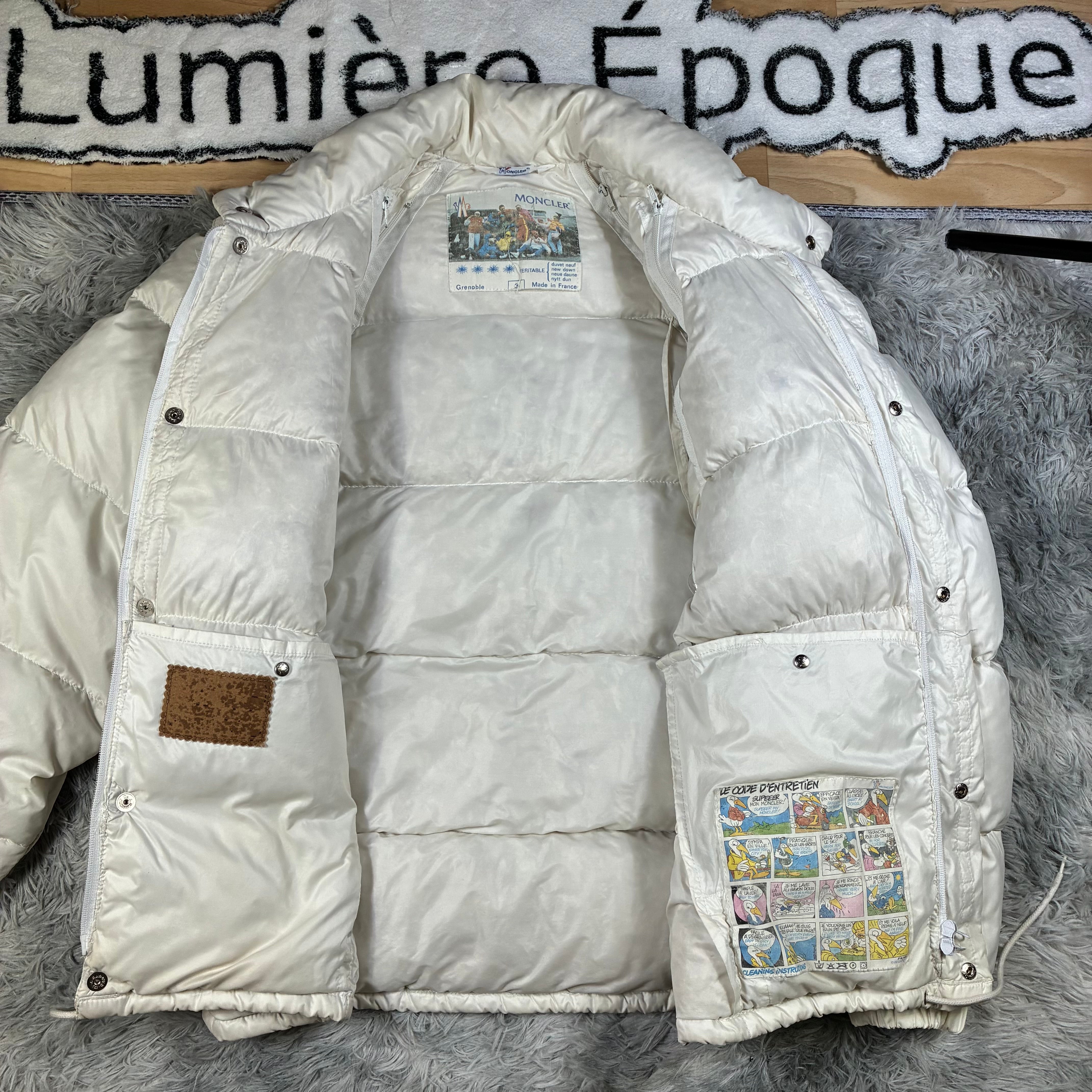 Vintage Moncler Grenoble 80s  Puffer Jacket Size M