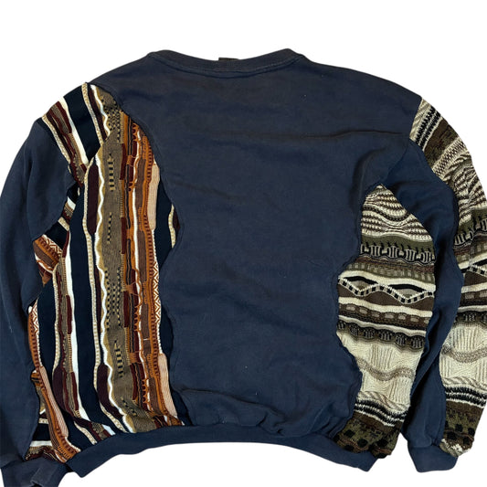 UPCYCLED Nike x Carlo Colucci x COOGI Vintage Sweatshirt Size M