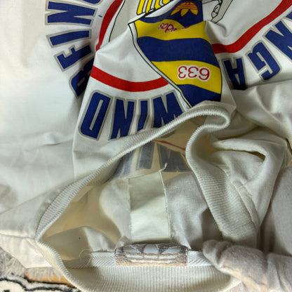 Vintage 1980s Adidas Vangard Wind Surfing Sweatshirt Size L-XL