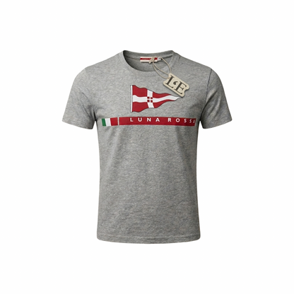 Vintage Womens  Prada Luna Rossa Flag T-Shirt Size M