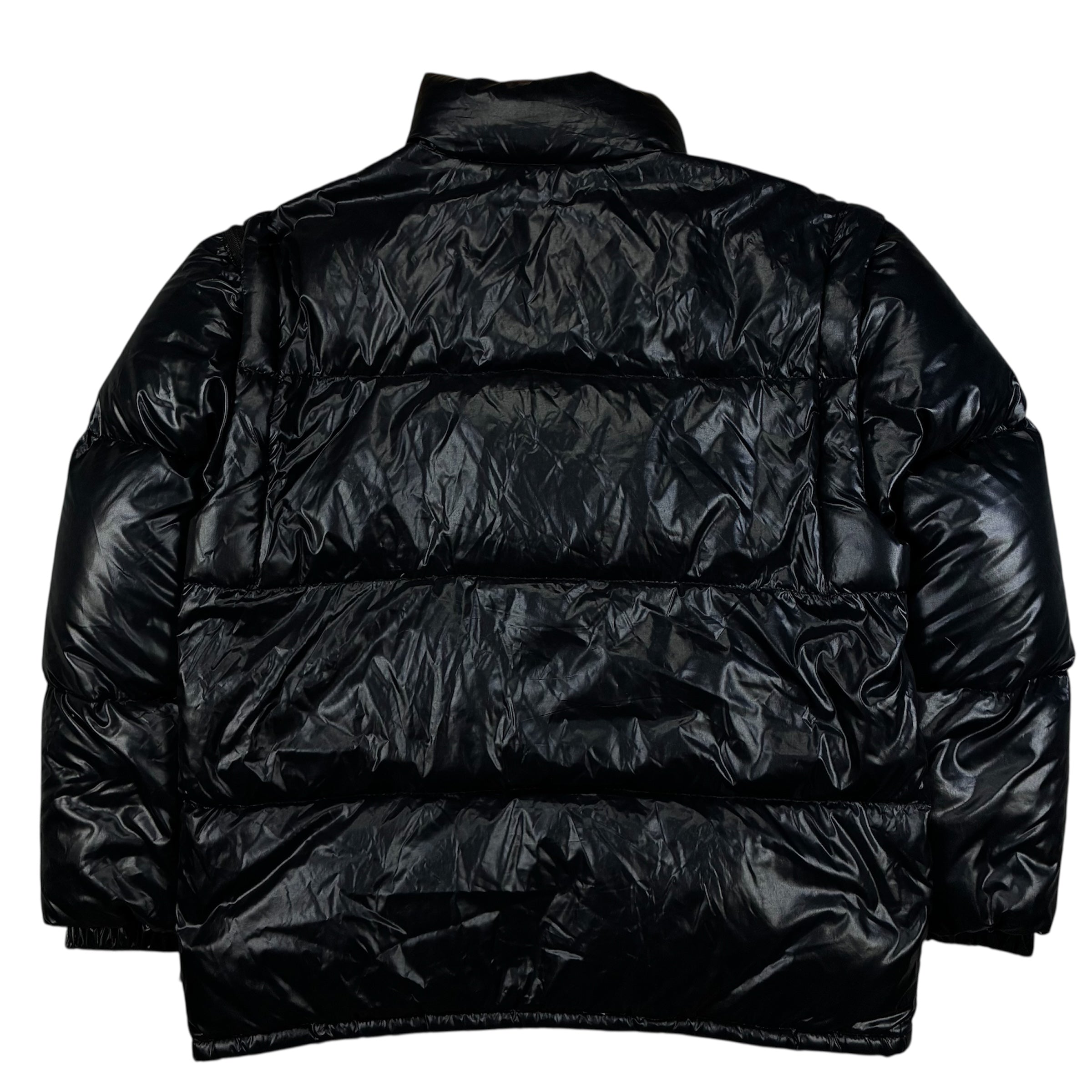 Mens Vintage Moncler Grenoble 80s  Black Puffer Jacket Size S