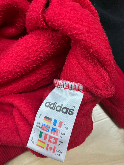 Mens Adidas  Vintage 90s Fleece Jacket Size XL