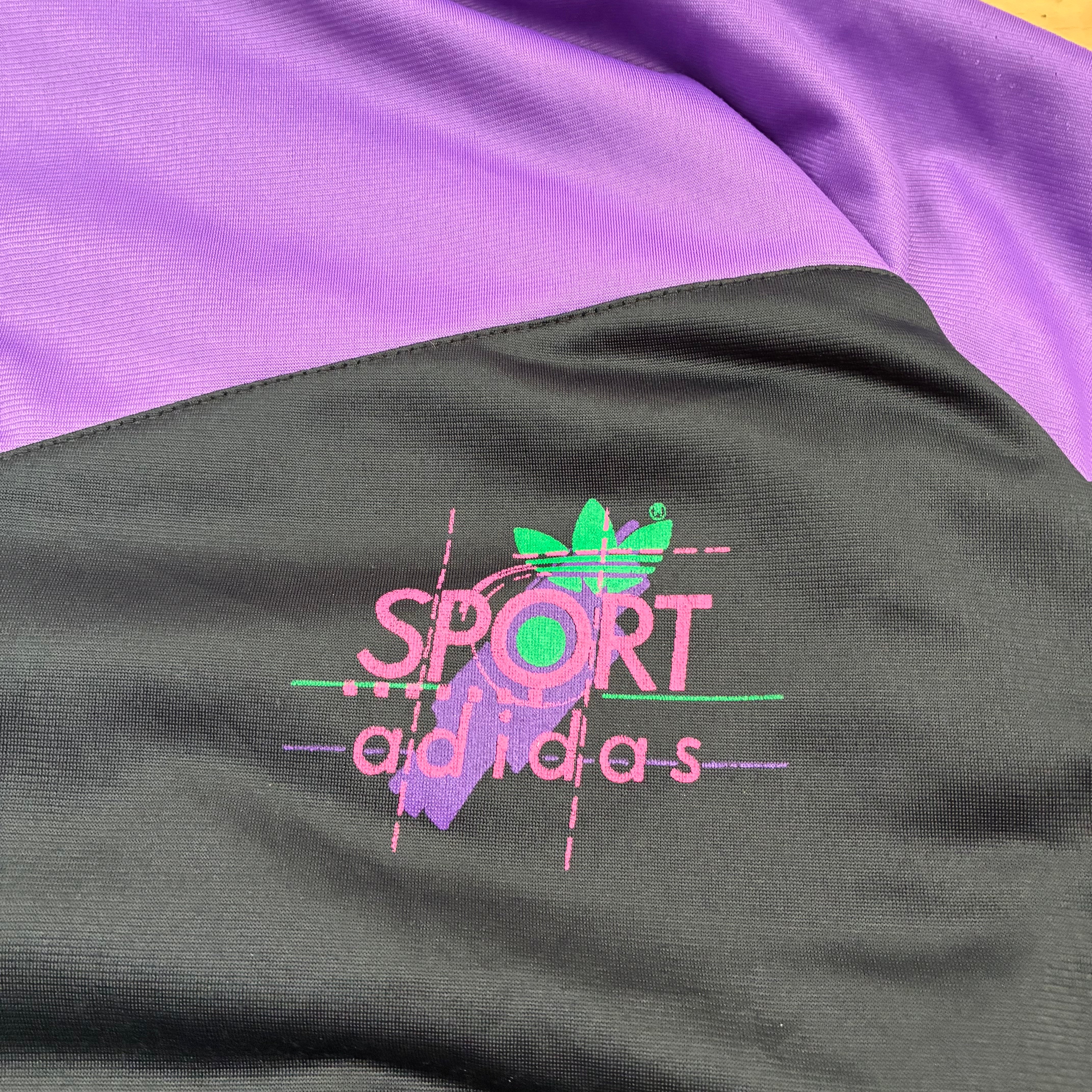 Vintage Mens 90s Adidas Track Jacket Size S-M