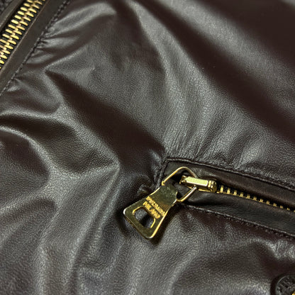 Damen Prada Re-Nylon Regenjacke mit durchgehendem Reißverschluss Größe M