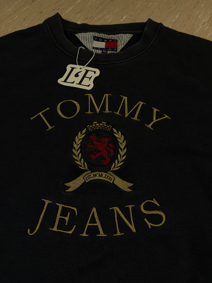 Vintage Mens Tommy Hilfiger  Sweatshirt Big Logo Size XL