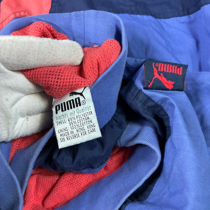 Mens Vintage Puma Jacket Windbreaker Jacket Size XL
