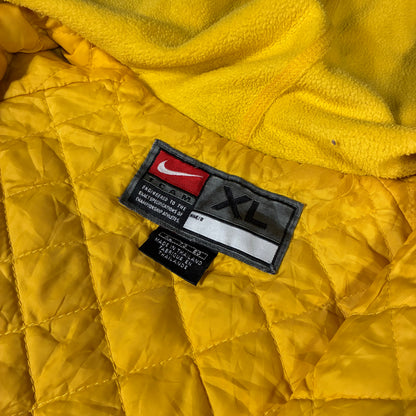 Vintage Nike  1990s University of Michigan Starter College Varsity Puffer Jacket Jacket Size L-XL