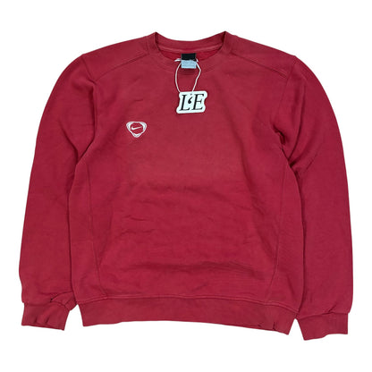Nike 90s Mens  Vintage Sweatshirt Red Size M