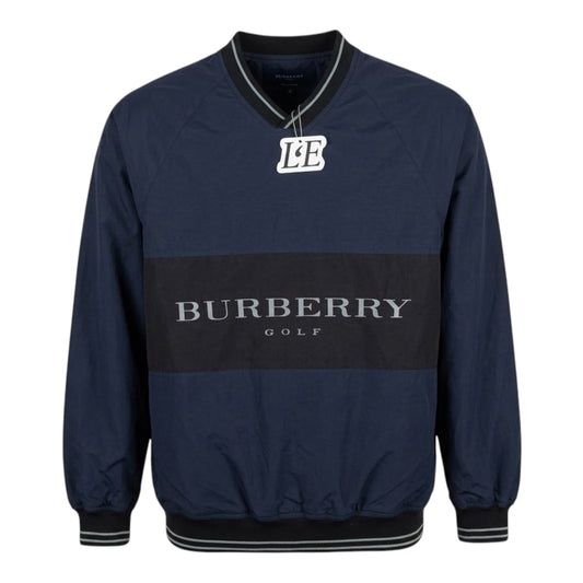 Mens Vintage Burberry Golf Big Logo Anorak  Jacket Size M