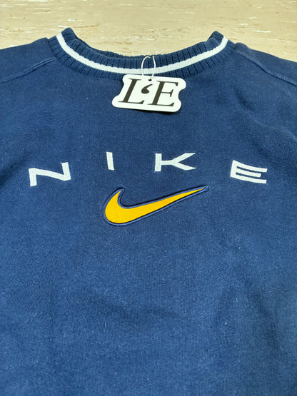 Nike Mens  Vintage 90s Centre Logo Sweatshirt Size S-M