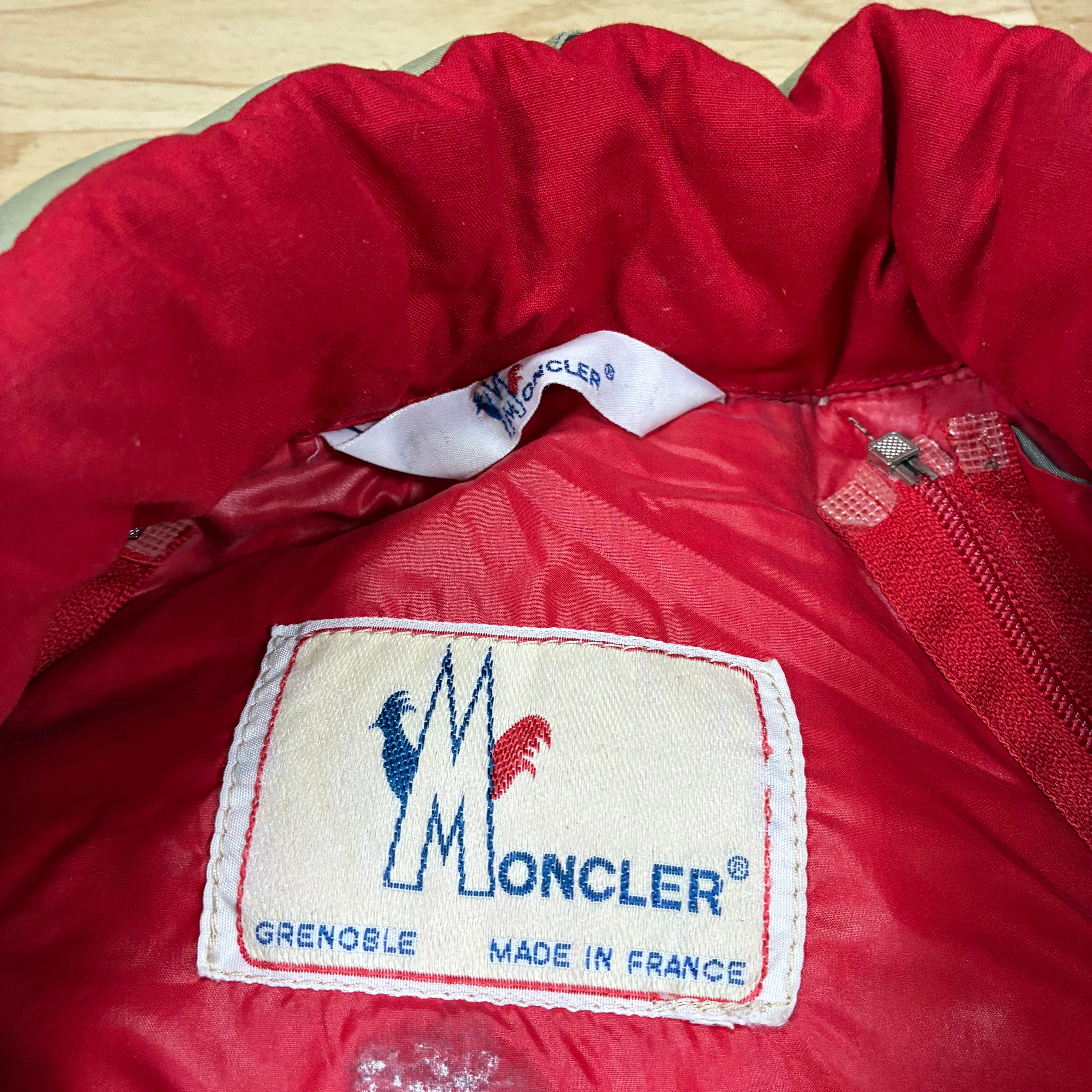 Vintage Moncler Grenoble 80s  Puffer Jacket Size S
