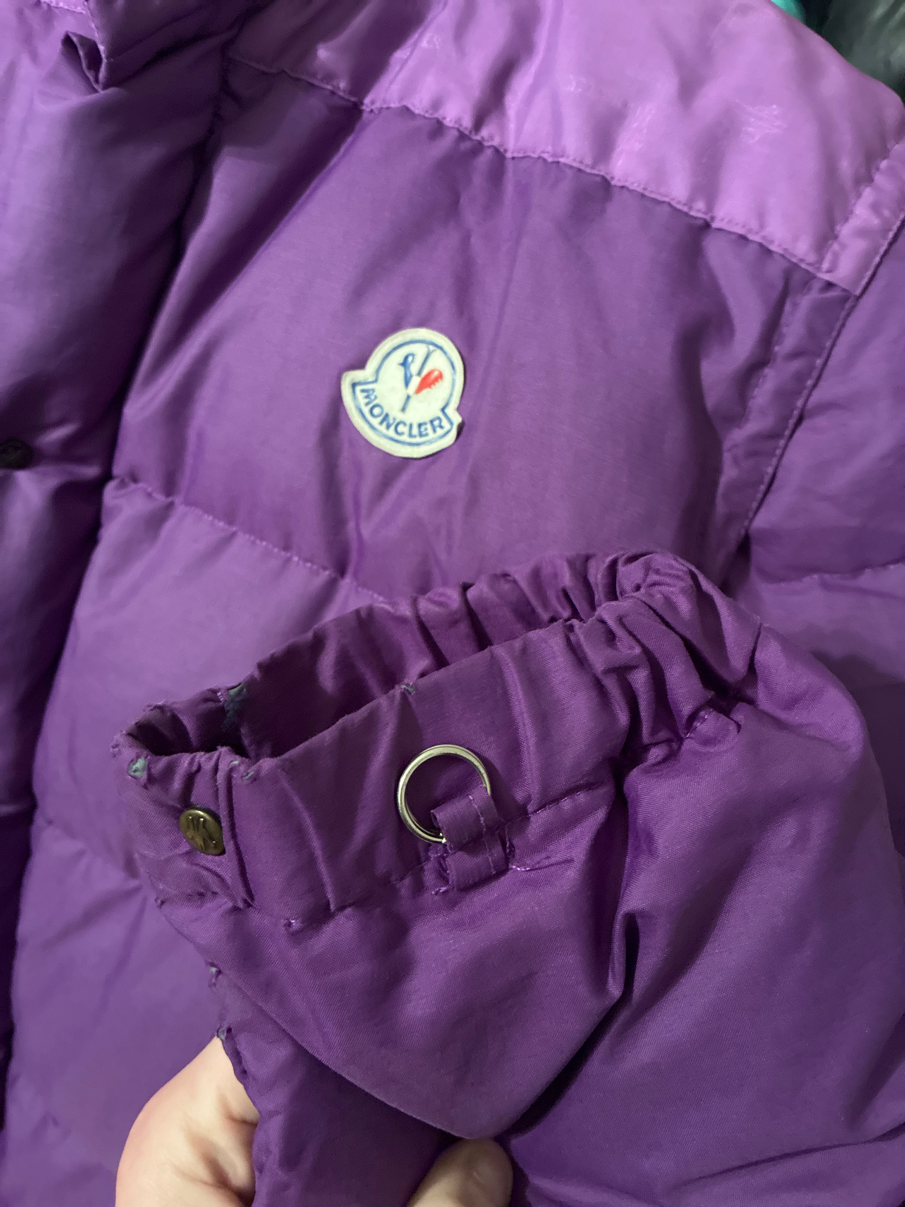 Mens Vintage Moncler Grenoble 80s  Puffer Jacket Size L