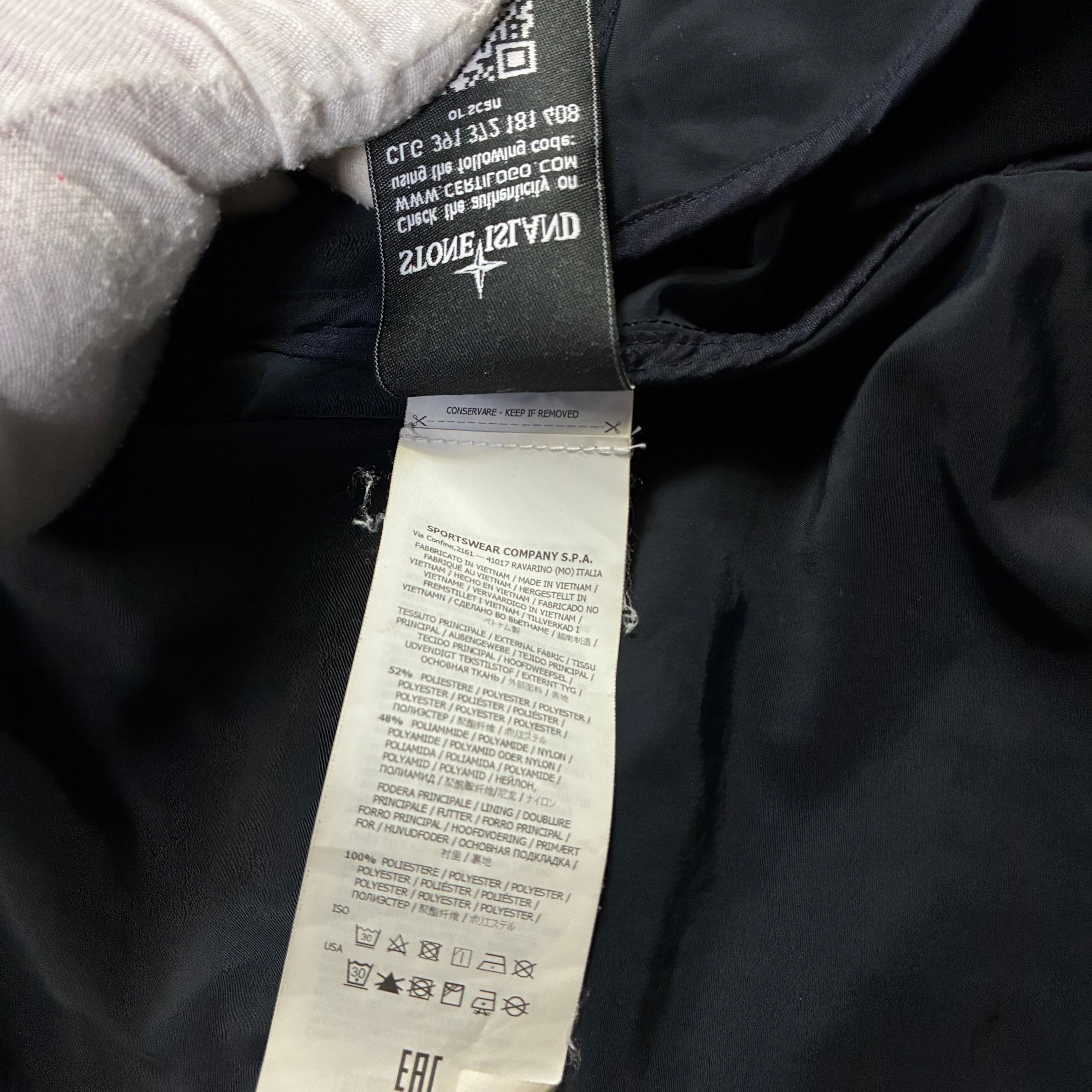 Stone Island Micro Reps Coat Size S