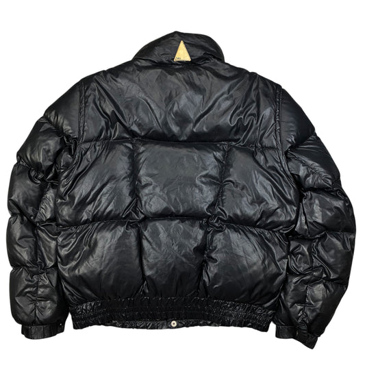 Vintage Moncler Grenoble 80er Daunenjacke Größe M