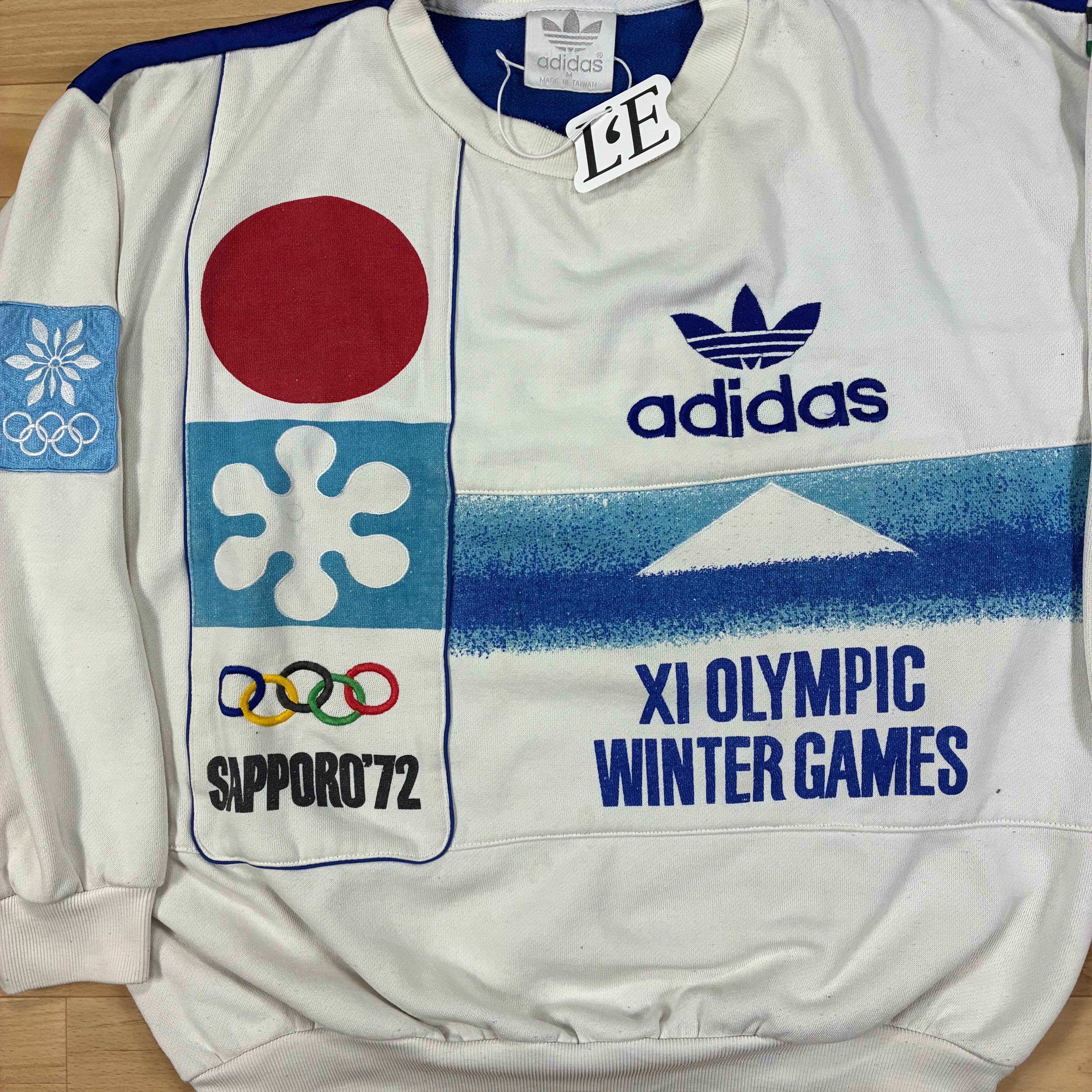 Mens Adidas Olympics Sweatshirt Size M-L