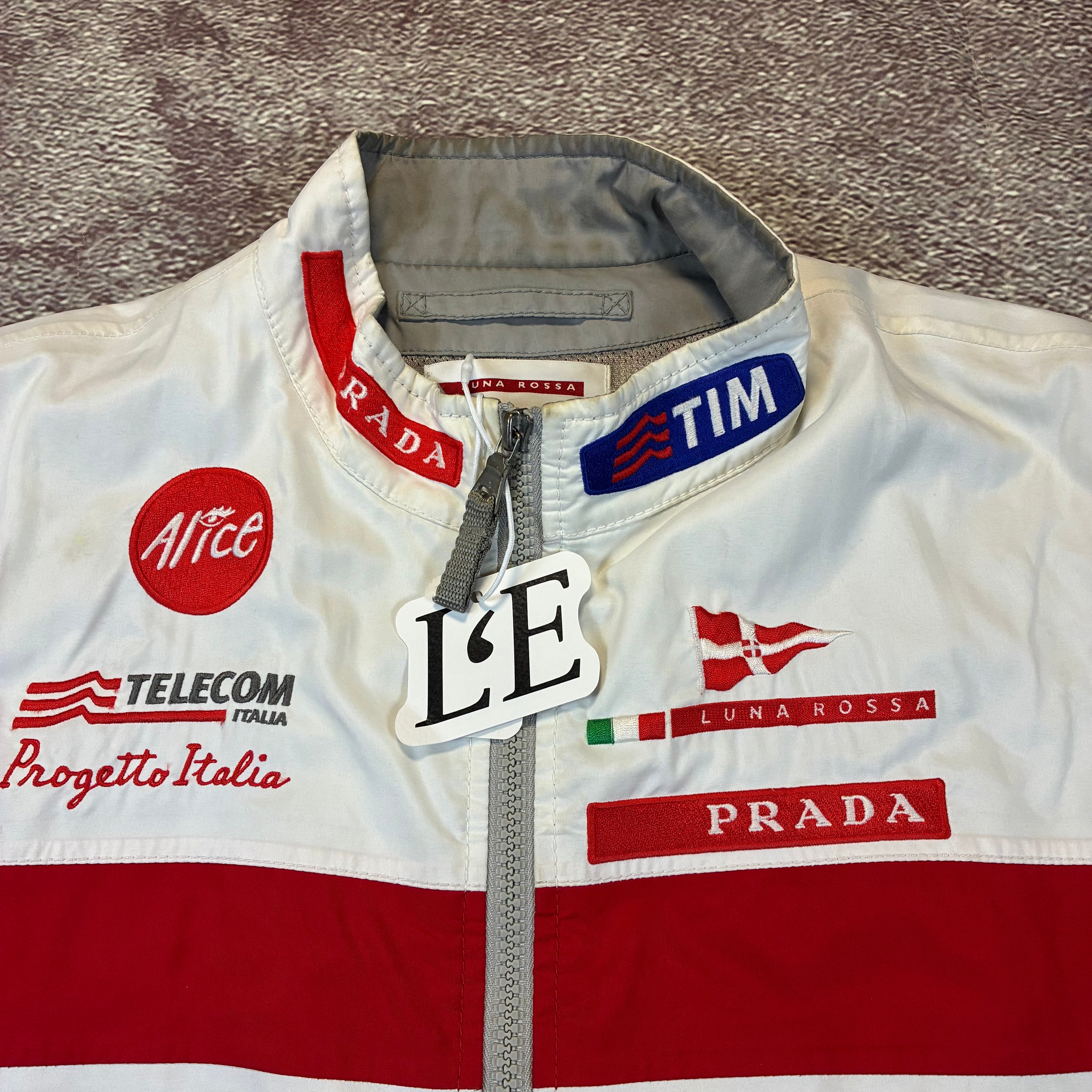 Mens Prada Luna Rossa Racing 2003 Challenge Vest Size L