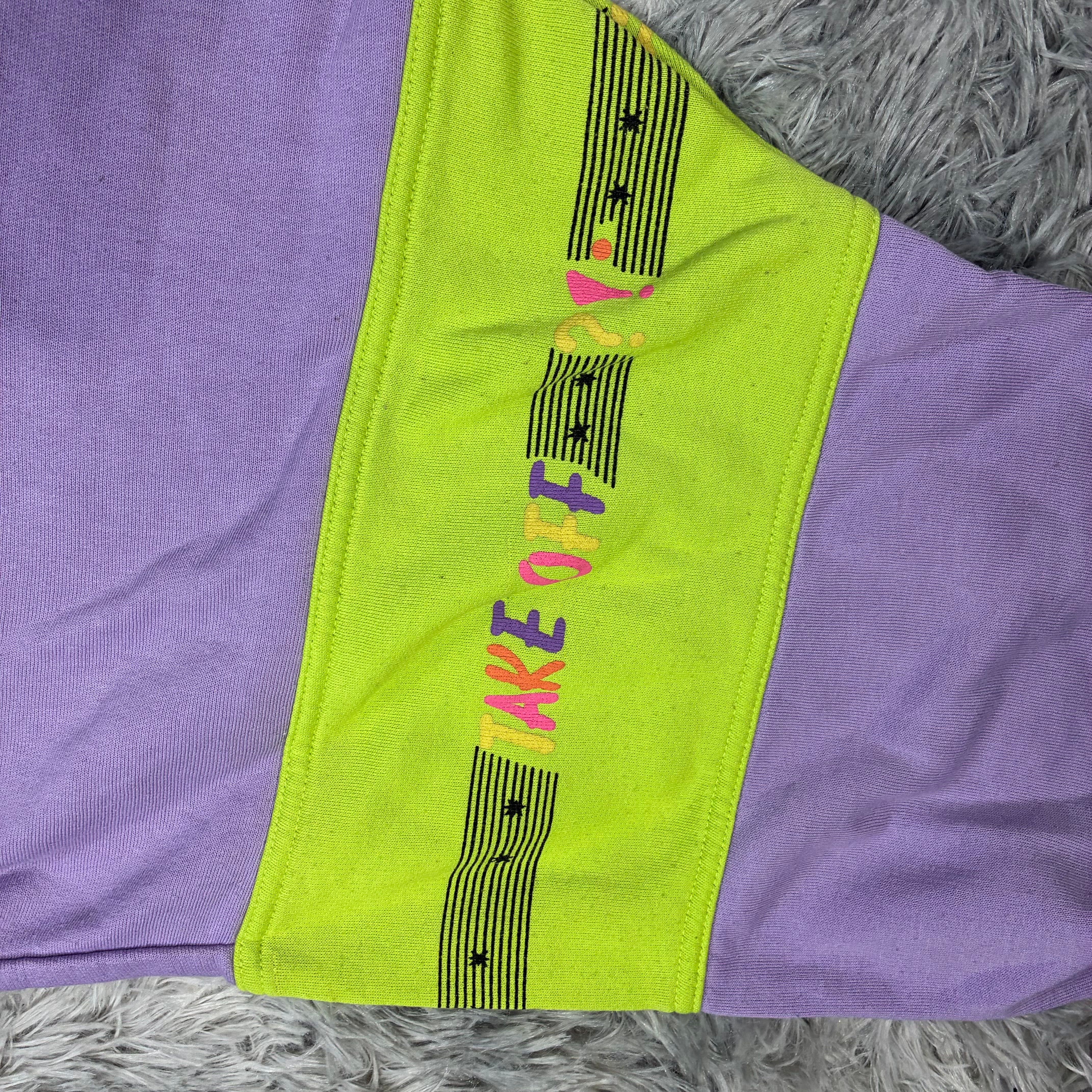 Mens Vintage 90s Adidas Take Off Sweatshirt Size L