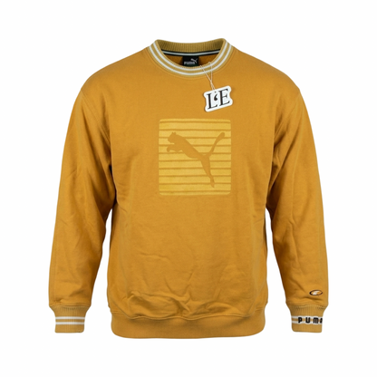 Mens Puma Vintage  Sweatshirt Big  Logo Size L