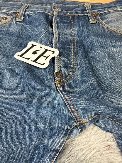 Herren Evisu Jeans Hose Selvedge Größe M