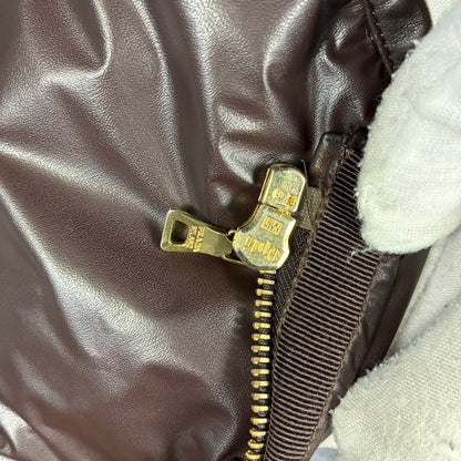 Damen Prada Re-Nylon Regenjacke mit durchgehendem Reißverschluss Größe M